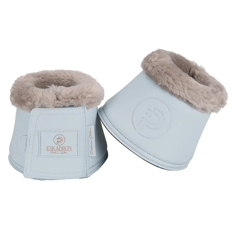 Eskadron Faux Leather Bell Boots Platinum SS23 - Powder Blue 